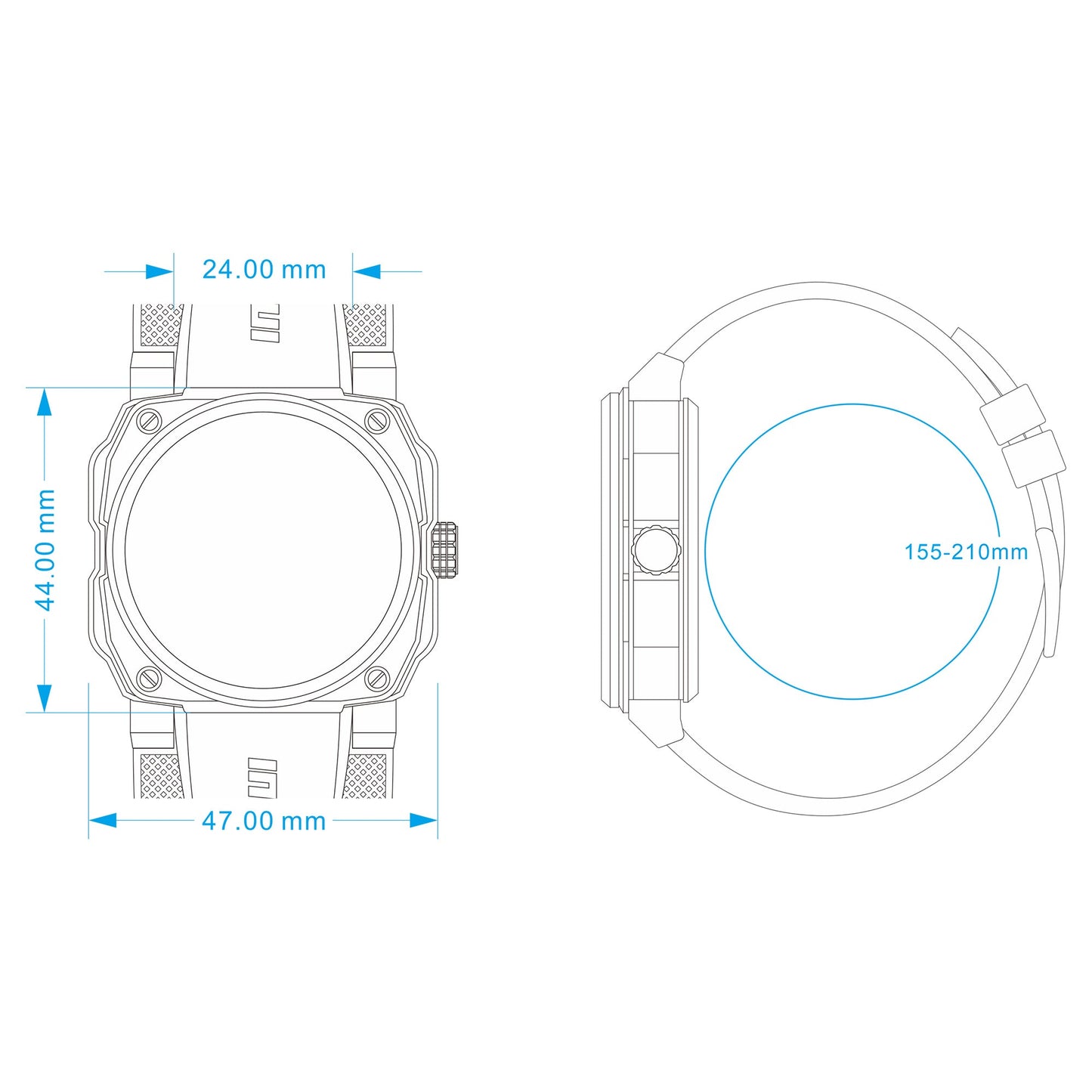 REVOLUTION - The Dual Timer 47mm